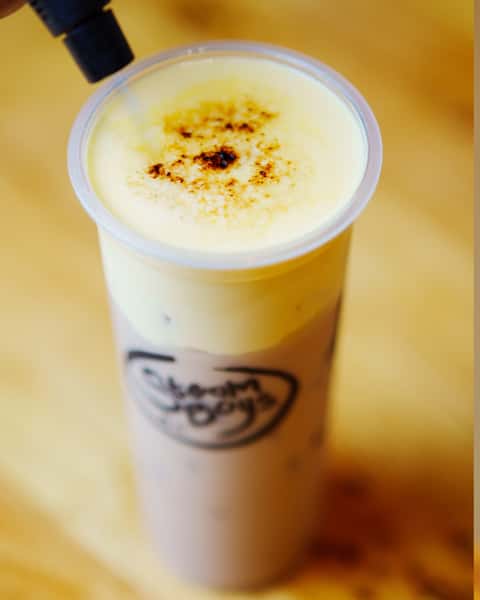 Creme Brûlée Chai Latte