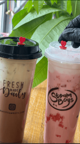HER – Strawberry Cream Milk Tea