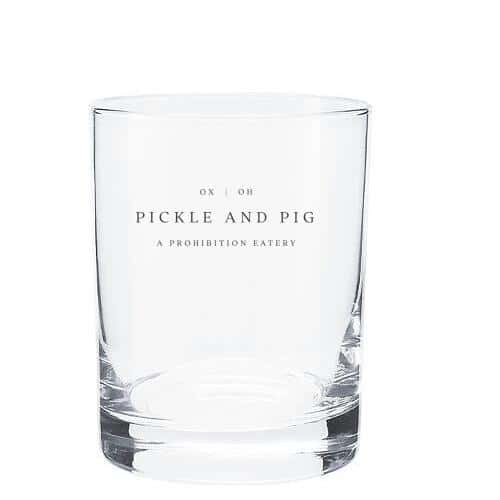Pickle & Pig Rocks Glass