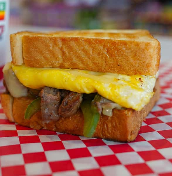 Steak & Egg Breakfast Sandwich