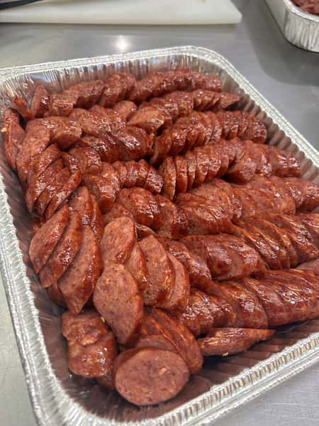 Smoked Sausage Slices - Catering