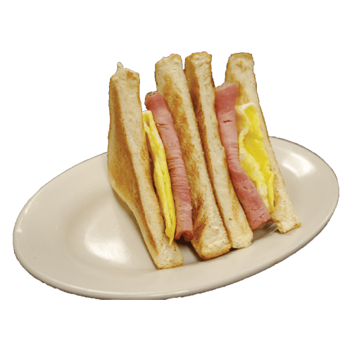 Egg & Meat on Toast