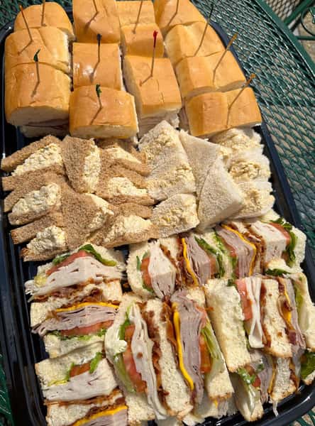 Mini Club Sandwiches - Catering
