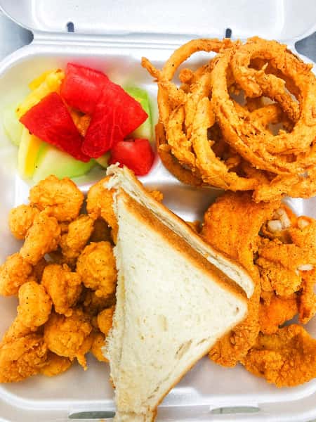 Shrimp & Catfish Platter