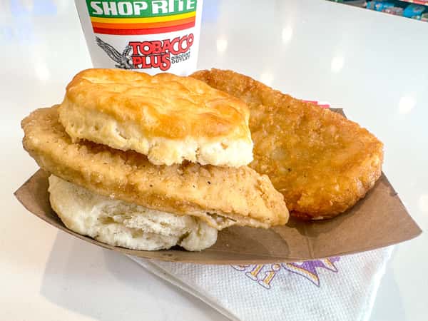 Chicken Biscuit w/Hashbrown Combo
