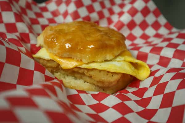 Chicken Egg & Cheese Biscuit
