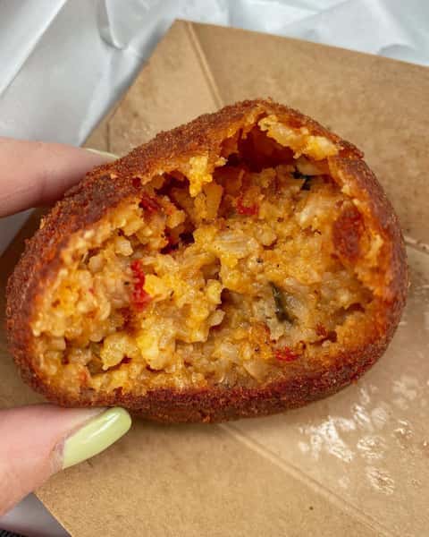 Crawfish Boudin Ball