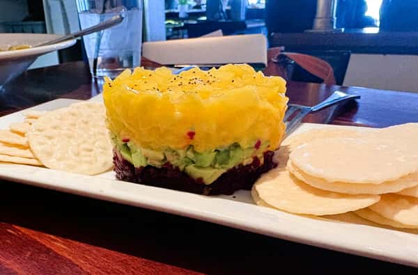 Beet, Avocado & Mango Tartare