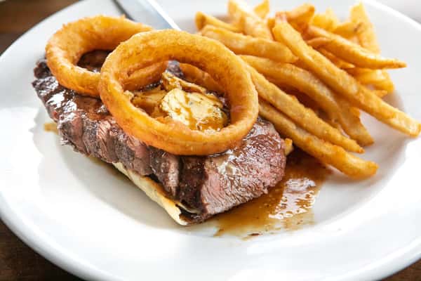Open Face Steak