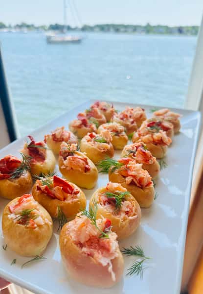 Butter Poached Lobster Finger Rolls
