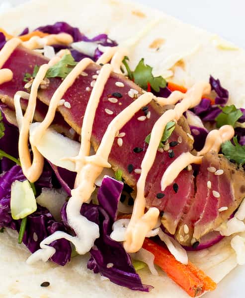 Ahi Tuna Taco