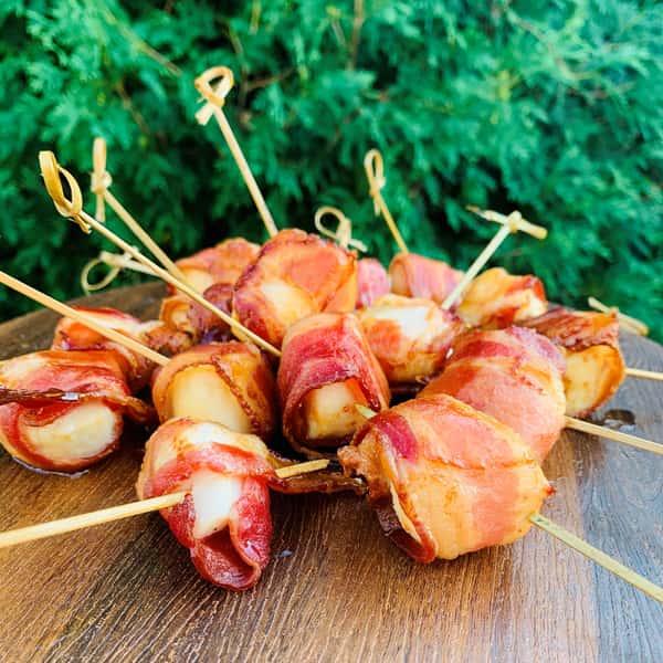 Scallop Wrapped in Hickory Smoked Bacon