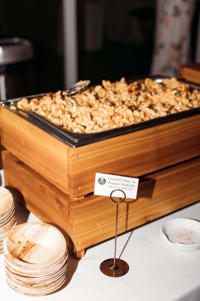 Loaded Mac 'n Potato Station