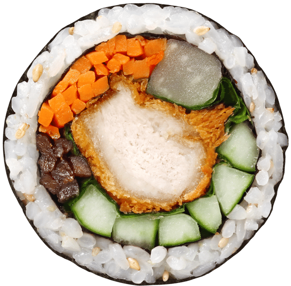 Pork Cutlet Gimbap