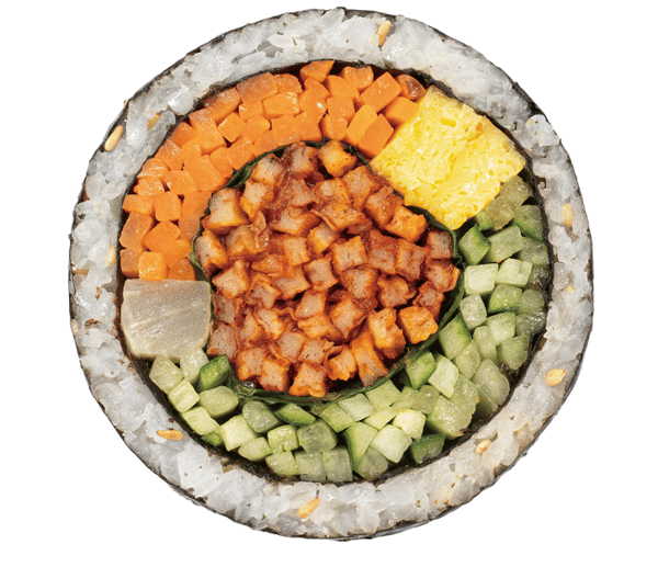 Spicy Fish Cake Gimbap