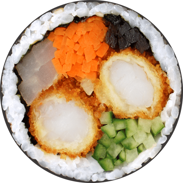 Fried Shrimp Gimbap