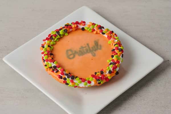 Grateful & Thankful Poured Cookies