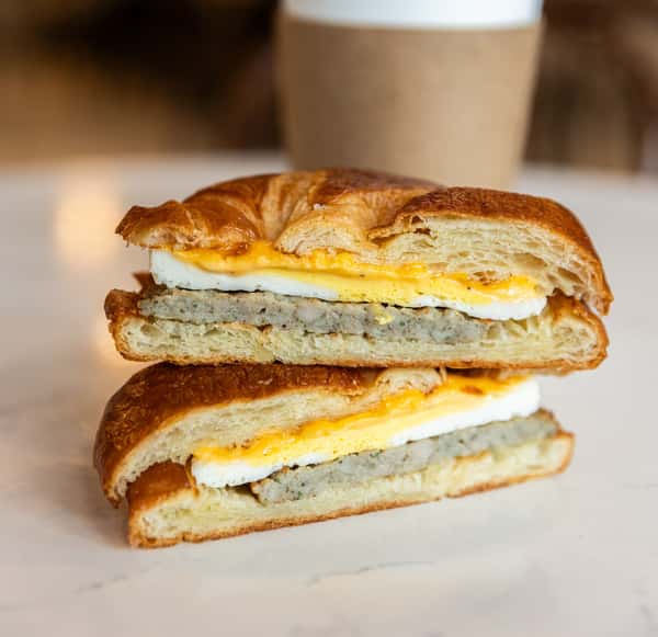 Chicken Sausage, Egg, & Cheese Sandwich