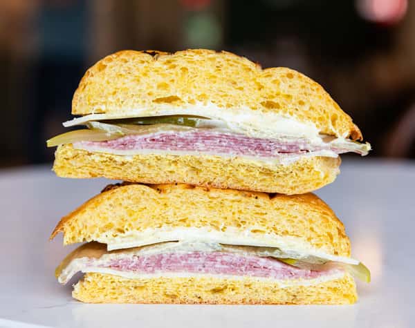 Salami & Cheese Sandwich