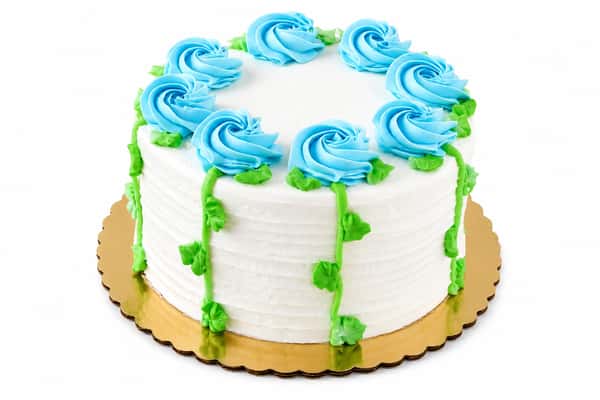 Rustic Rosette Cake