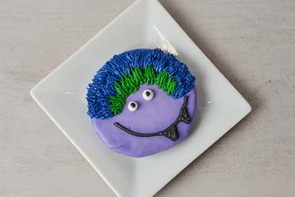 Halloween Monster Poured Sugar Cookies