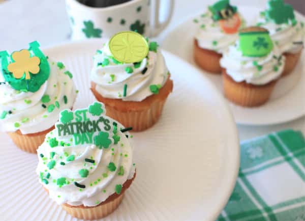 St. Patrick's Day Classic Cupcakes