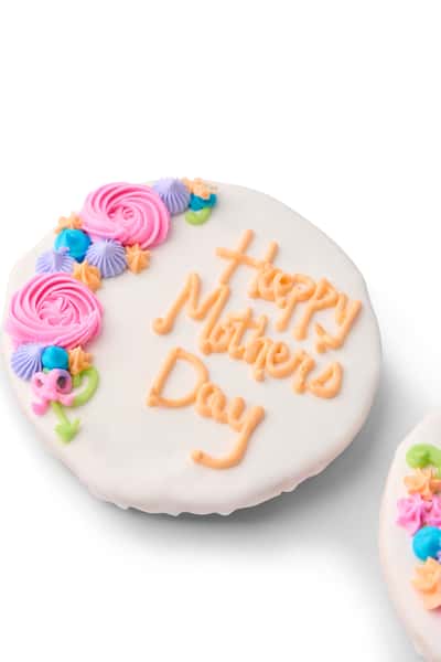 "HMD" Poured Mother's Day Cookies