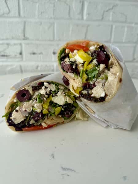 Greek Chicken Wrap
