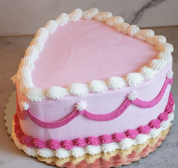 Vintage Heart Cake