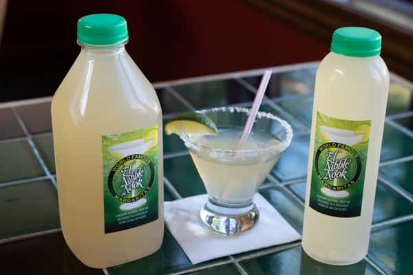 Freshly made margaritas