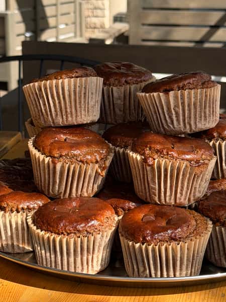 Chocolate Chip Walnut Protein Muffin
