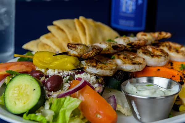 Shrimp Kabob Platter