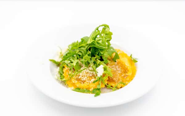 Aubergine Ravioli