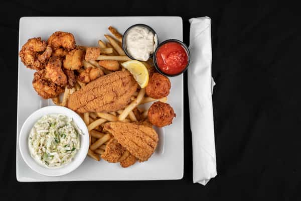 Fried Seafood Plate