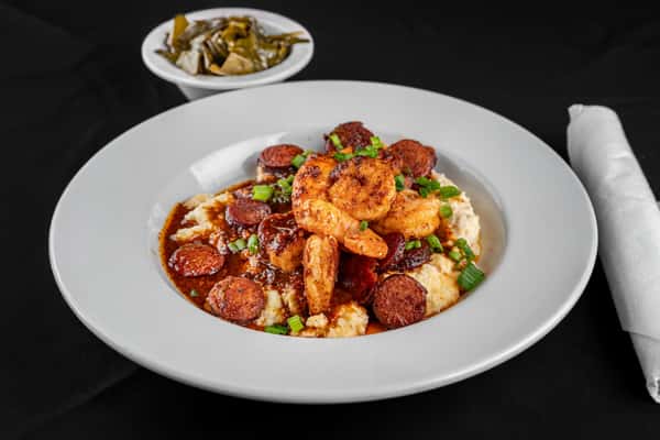 Creole BBQ Shrimp & Grits