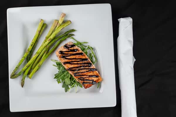 Balsamic-Glazed Norwegian Salmon