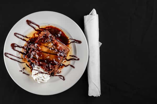 Chocolate Chip Bourbon Bread Pudding