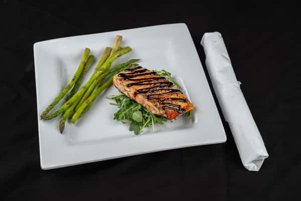 Balsamic-Glazed Norwegian Salmon