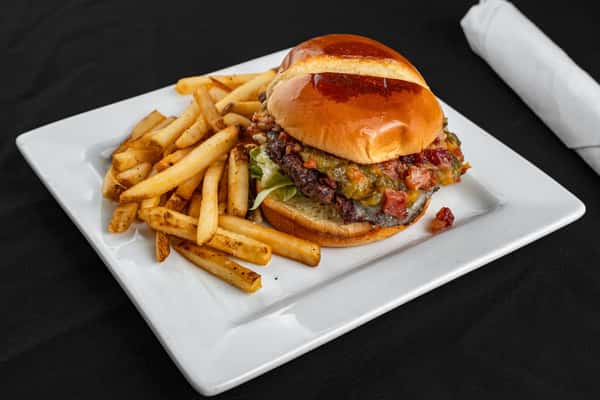 Pepper Jelly Burger