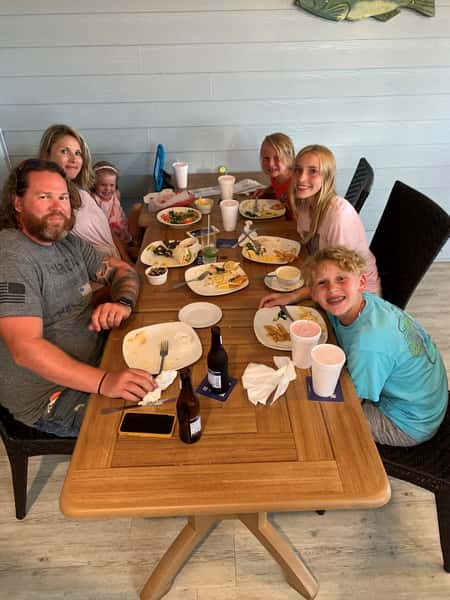 family at dinner
