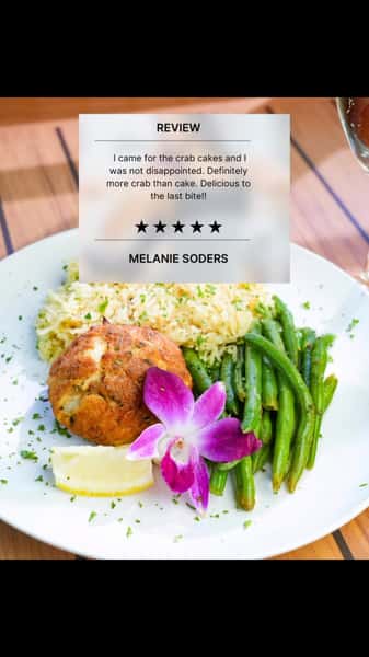 The review says it all! Our signature crab cake is 100% gluten-free with zero fillers—just pure, delicious crab in every bite. Come stop by today and try the crab cake everyone is talking about! 🦀✨

When Fresh & Local Matter, You’ll Be Hooked!

📍4907 Fish Factory Rd, SE Southport
📲910.477.6616
🖥️ https://www.rustyhooksdockside.com

 #RustyHooks #CrabCake #GlutenFree #FreshSeafood #WaterfrontDining