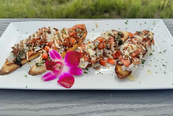 Crab Bruschetta
