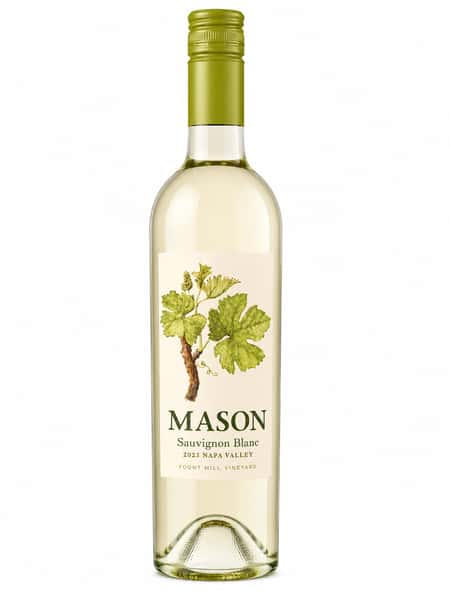Glass Mason Cellars Sauvignon Blanc