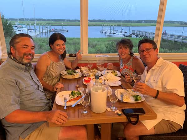 family at dinner