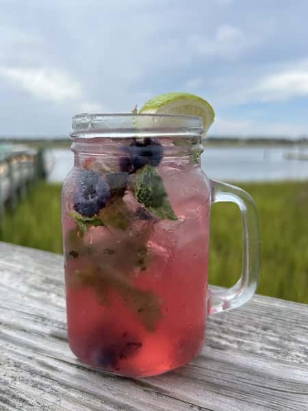 Blackbeard's Rumless Berry Mojito