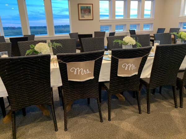 Wedding table of honor