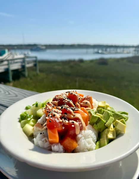Tuna Salmon Poke Bowl