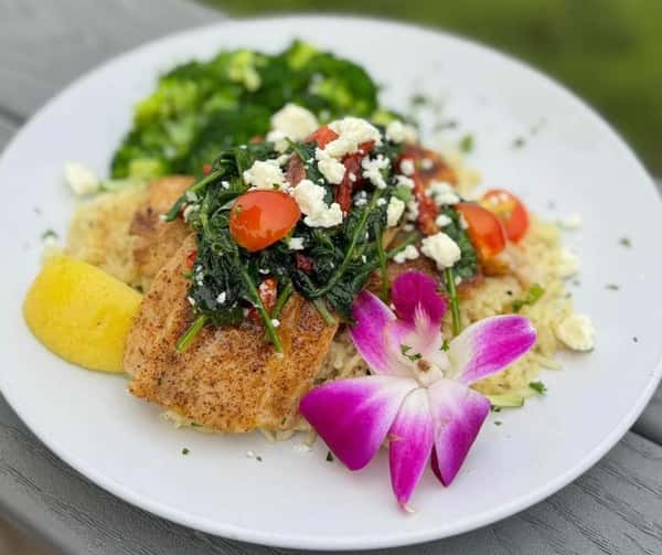 Flounder Florentine