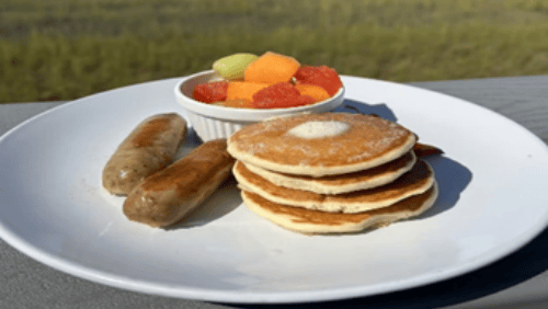 Lil Matey's Sanddollar Pancakes