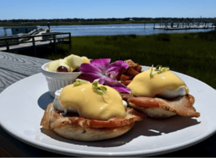 Pancetta Eggs Benedict*